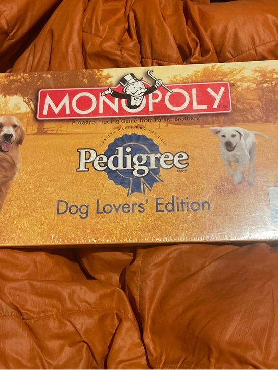 Monopoly Other - Monopoly Pedigree Dog Lovers' Edition Board Game - 2002 Sealed